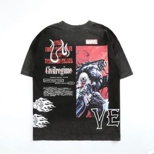 CIVIL REGIME X DARC SPORT X MARVELS SPIDER-MAN “BRIDE OF VENOM” SHIRT- Medium